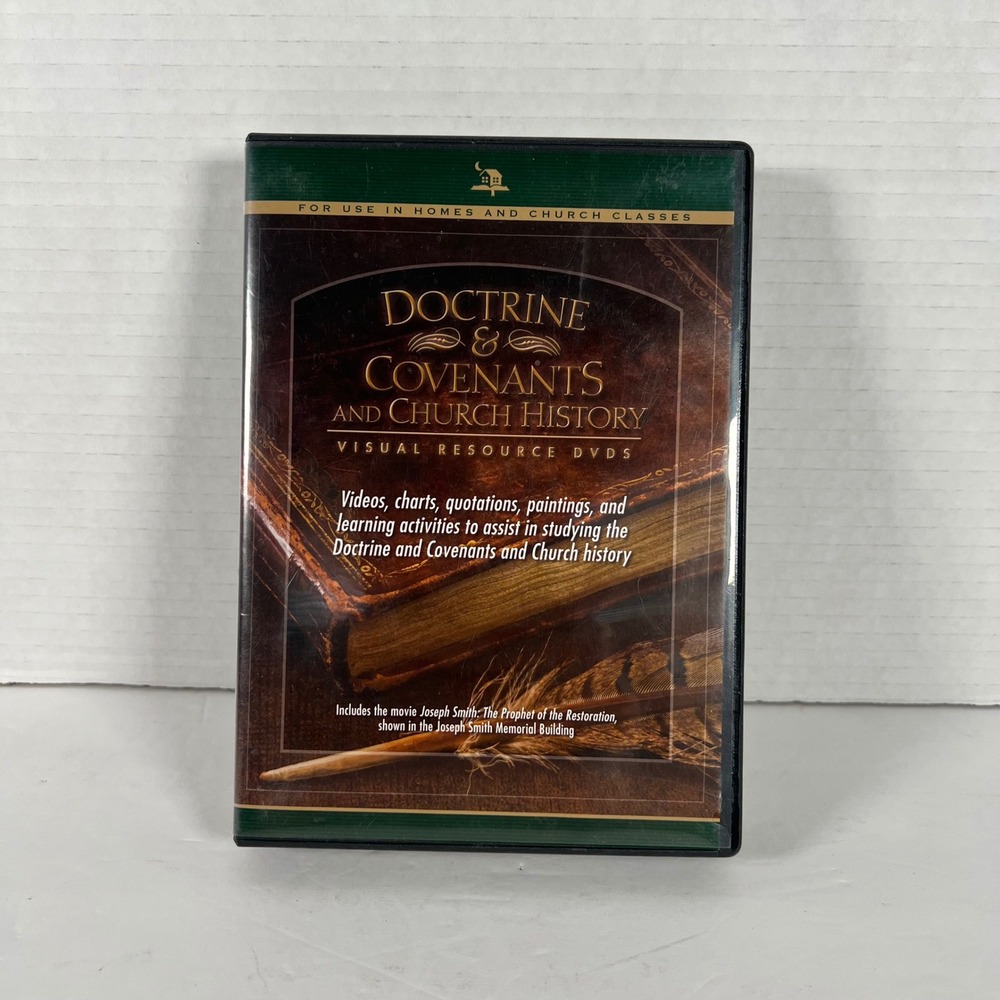 Doctrine and Covenants and‎ Church History Visual Resource 4-DVD Set LDS 2010
